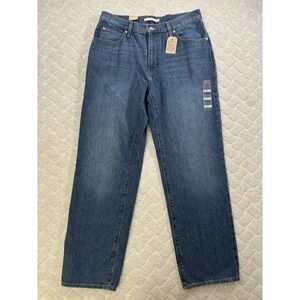 Levis 94 Baggy Jeans Womens 31 Blue Medium Wash Relaxed Denim Straight Classic